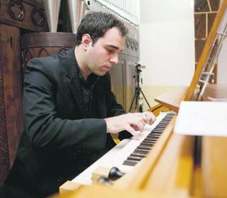 Juan de la Rubia, organista