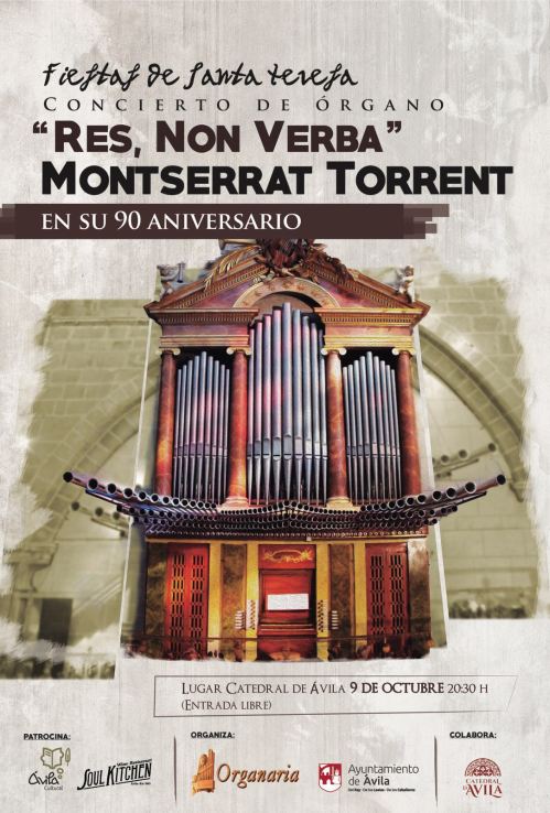 MONTSERRAT TORRENT 9 de octubre de 2016 Catedrall de Ávila