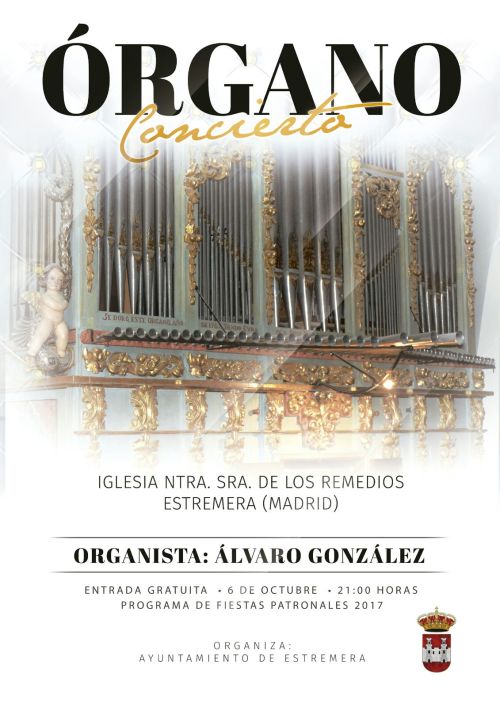 Concierto de órgano, Estremera (Madrid)