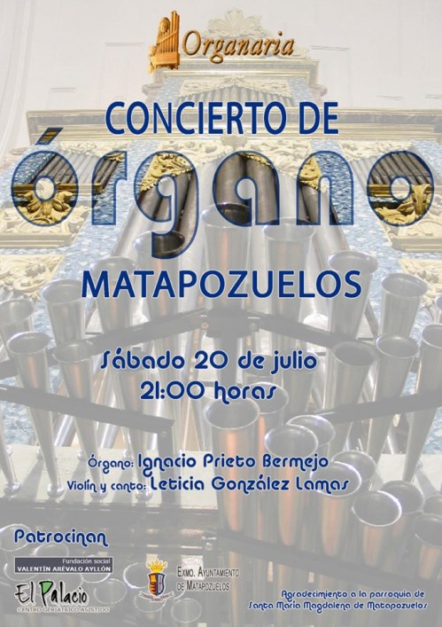 MATAPOZUELOS Concierto de órgano
