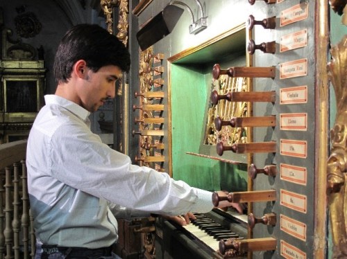 Pelayo Rodríguez González, organista