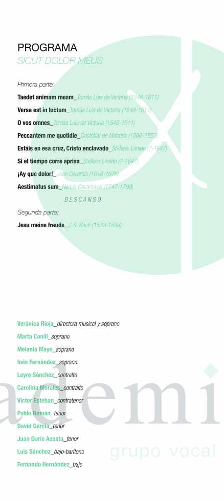 Programa Sicut Dolor Meus