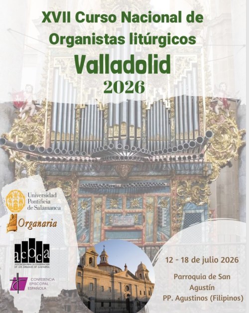 Curso Nacional para Organista Litúrgicos 2026
